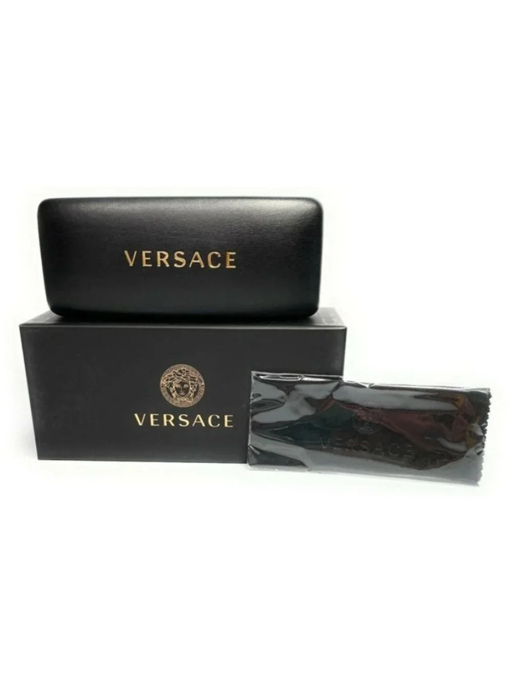 New Versace Women  Havana Eyeglasses  52- 19-